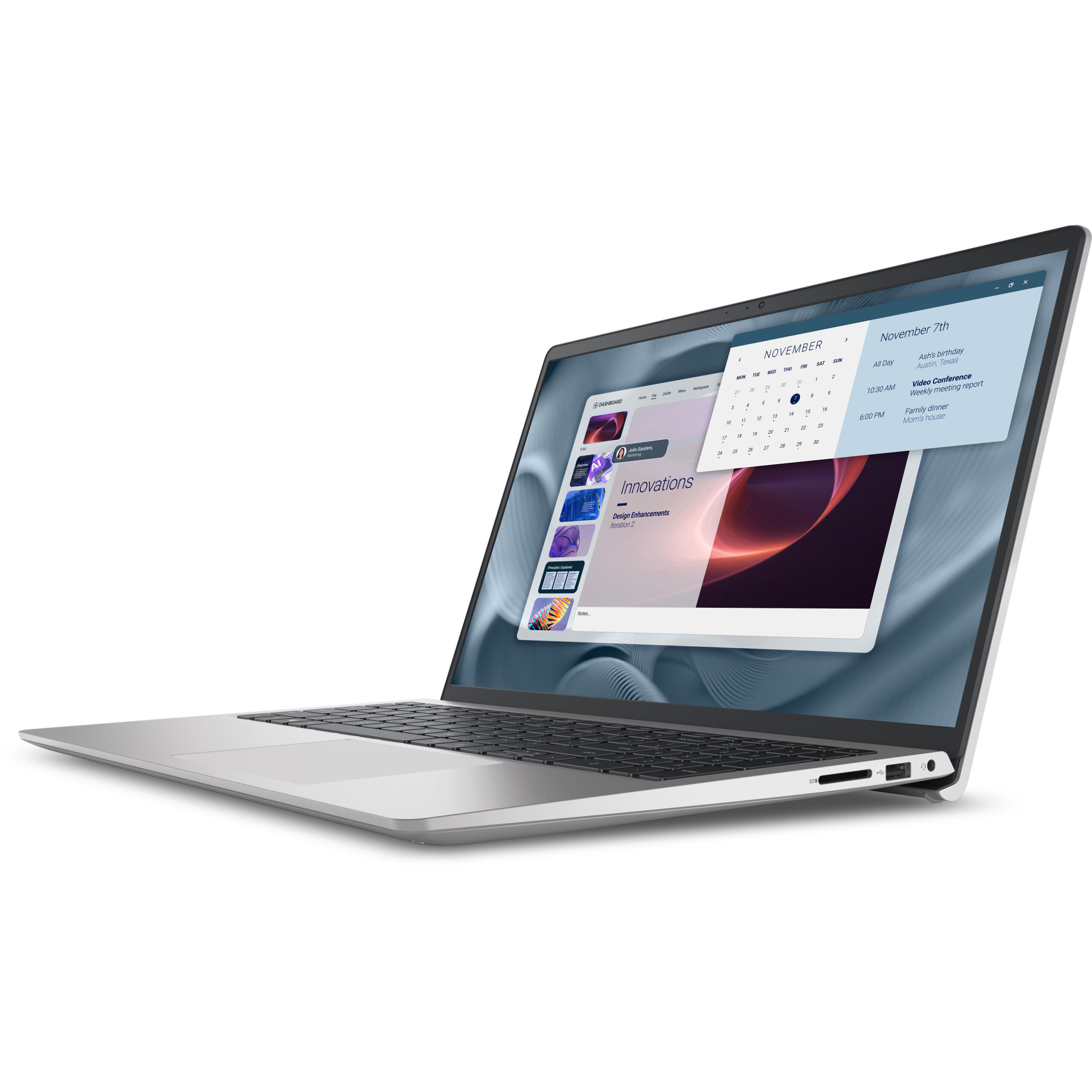 Laptop Dell Pro 15 Essential PV15250 / i7-1355U / 16GB DDR5 / 512GB / 15.6" Full HD IPS LED / Intel UHD Graphics / DE - Argjend - Figura 3