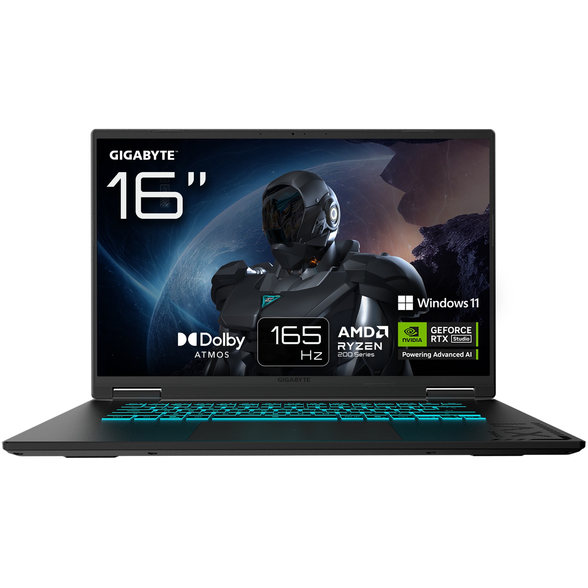 Laptop Gaming Gigabyte A16 3WH / Ryzen 7 260 / 16GB DDR5 / 1TB / 16" WUXGA IPS 165Hz / RTX 5070 8GB - Zezë