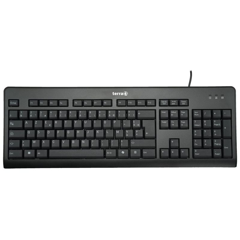 Tastierë me kabllo Wortmann TERRA Keyboard 1500 / AZERTY – Zezë