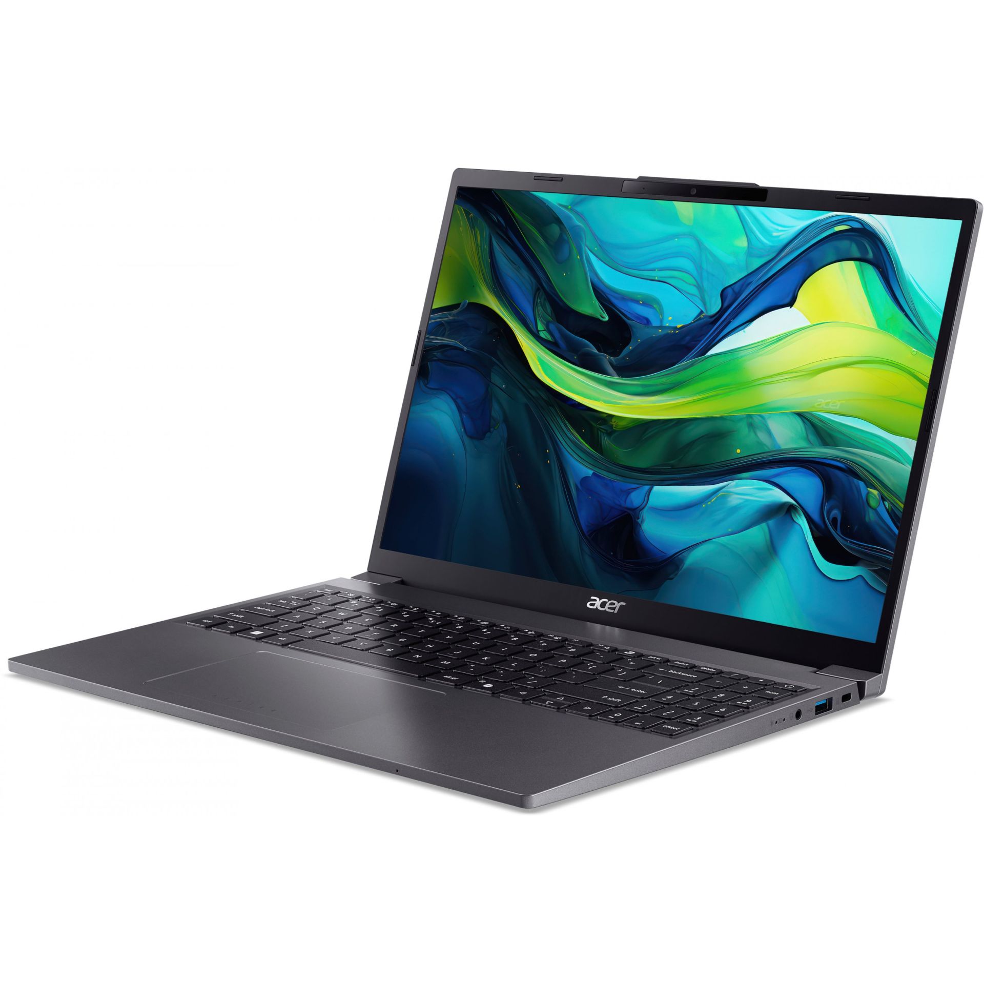 Laptop Acer Aspire Go 15 AG15-51P-72QD / i7-1355U / 16GB DDR5 / 512GB / 15.3" WUXGA IPS / Intel Iris Xe Graphics / DE - Gri - Figura 3