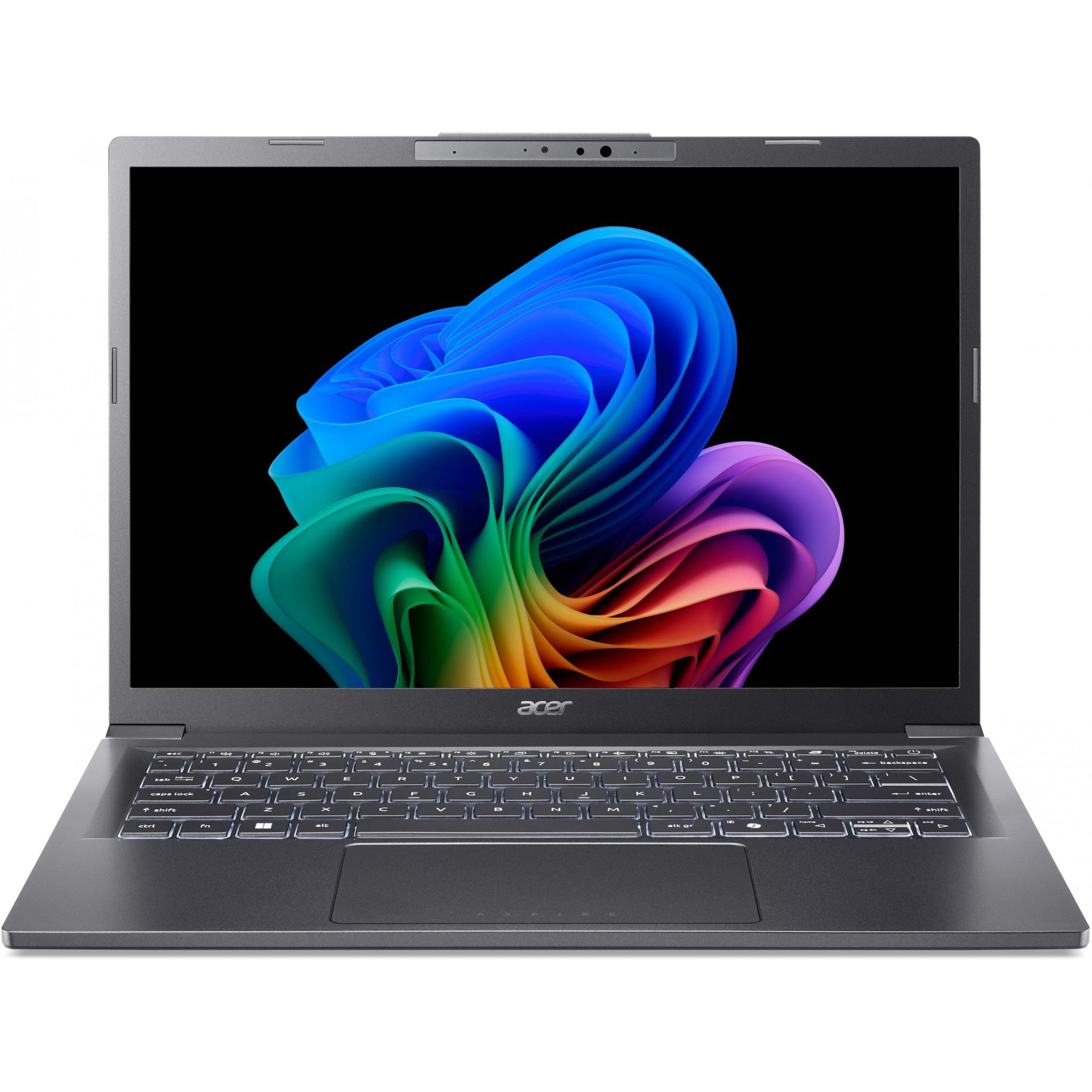 Laptop Acer Aspire 14 AI A14-52M-55NH / Ultra 5-226V / 16GB LPDDR5 / 512GB / 14" WUXGA OLED / Intel Arc Graphics 130V / DE - Gri