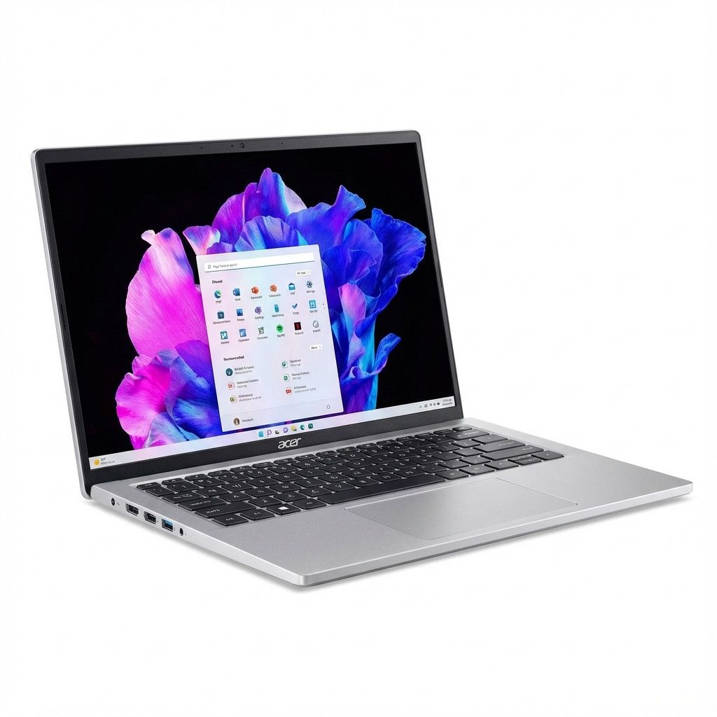Laptop Acer Aspire 16 AI A16-61M-R2E7 / Ryzen AI 7 350 / 32GB LPDDR5 / 1TB / 16" WUXGA+ OLED / AMD Radeon 860M / DE - Argjendi