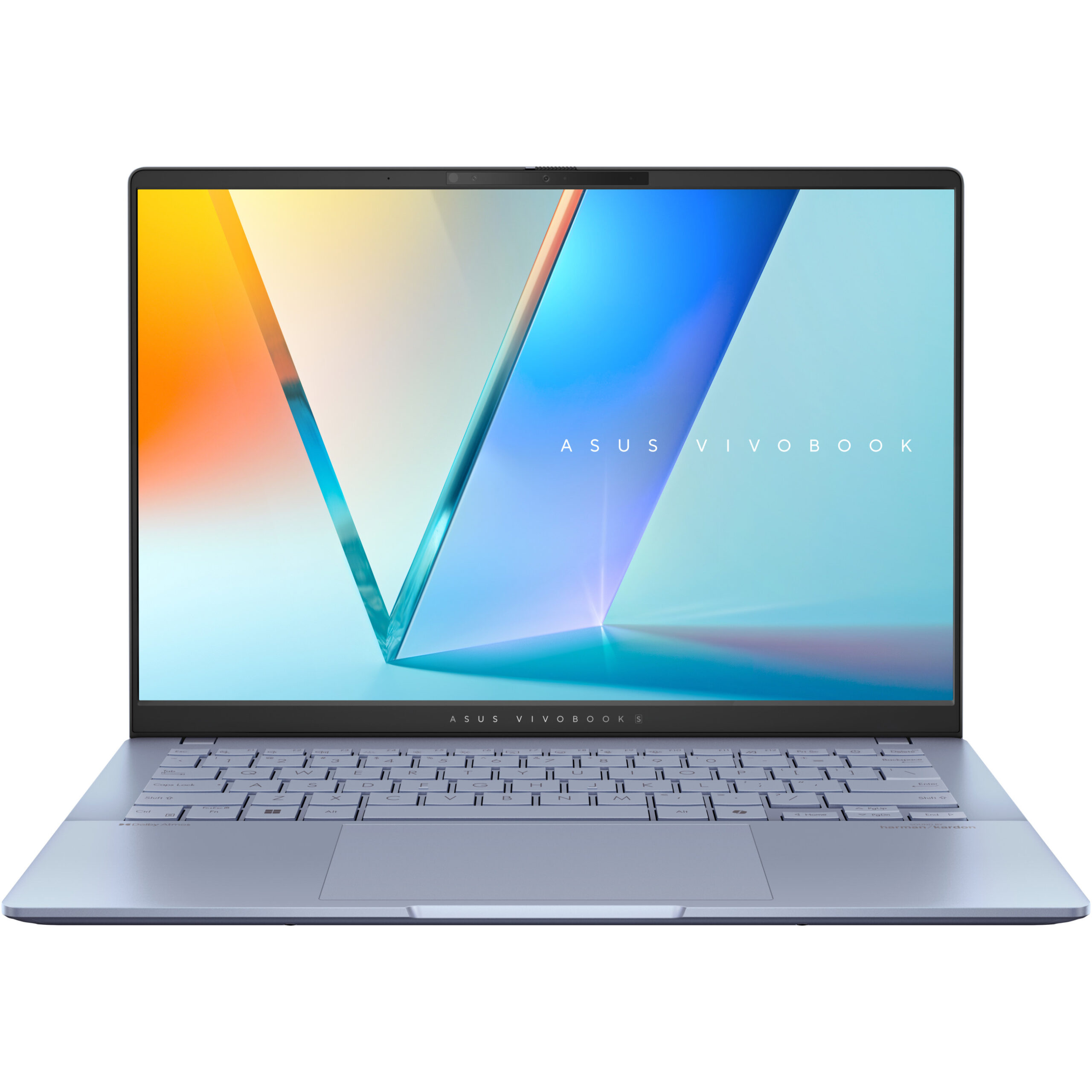 Laptop ASUS Vivobook S 14 OLED 14"WUXGA /Ultra 7 256V / 16GB LPDDR5x/ 1TB / 14" WUXGA OLED / Intel Arc Graphics 140V / DE - Blu e hapur