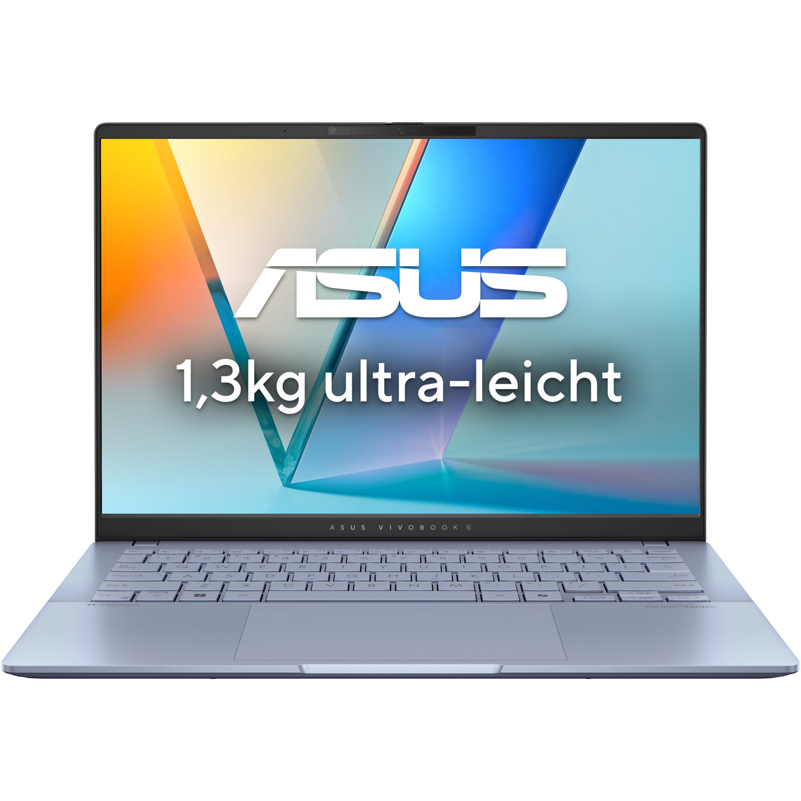 Laptop ASUS Vivobook S 14 OLED 14"WUXGA /Ultra 7 256V / 16GB LPDDR5x/ 1TB / 14" WUXGA OLED / Intel Arc Graphics 140V / DE - Blu e hapur - Figura 2