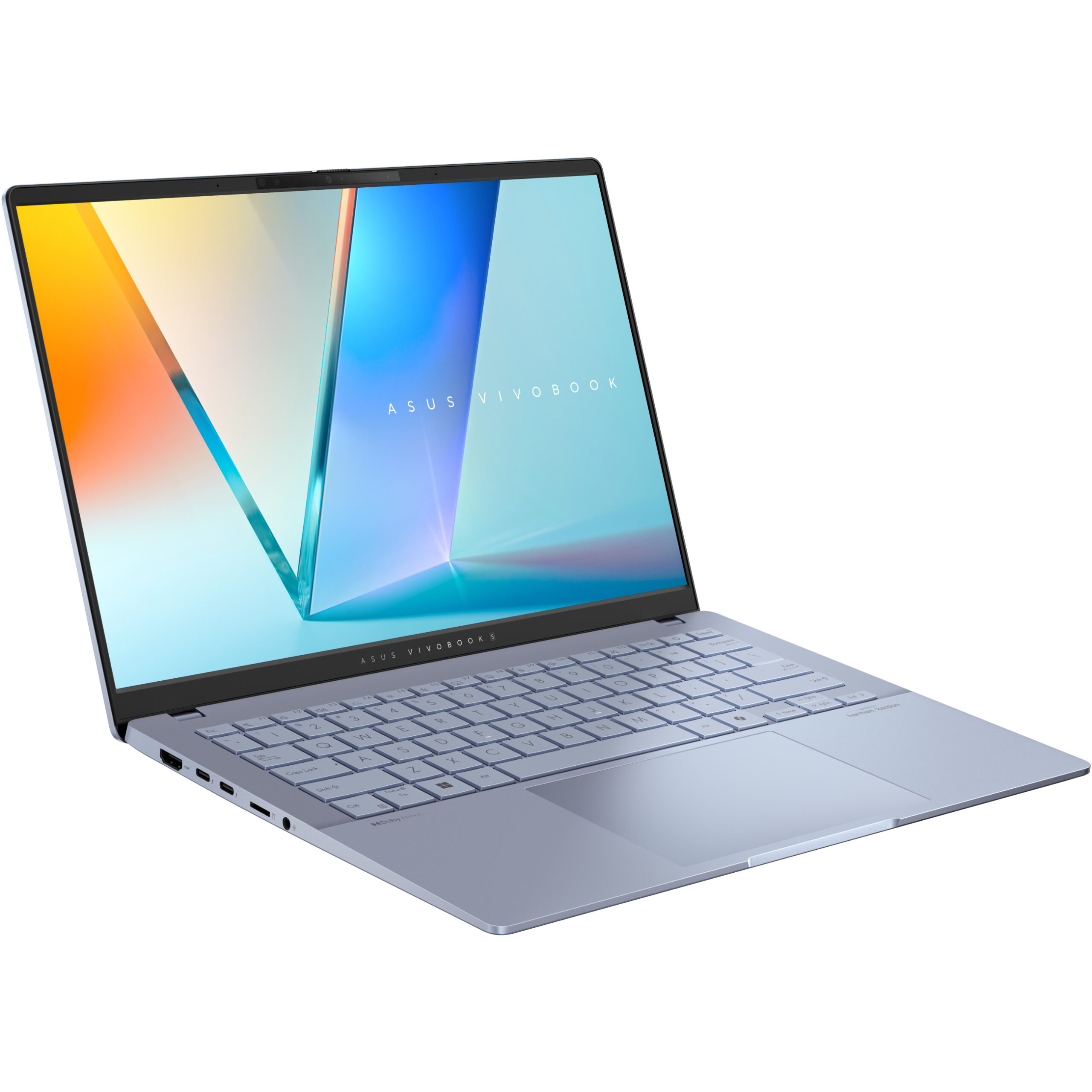 Laptop ASUS Vivobook S 14 OLED 14"WUXGA /Ultra 7 256V / 16GB LPDDR5x/ 1TB / 14" WUXGA OLED / Intel Arc Graphics 140V / DE - Blu e hapur - Figura 3
