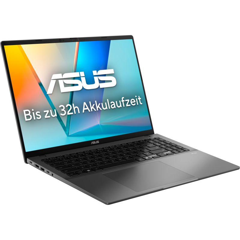 Laptop ASUS Vivobook S / Qualcomm Snapdragon X1-26-100 / 16GB LPDDR5x / 1TB / 16" WQXGA IPS / Qualcomm Adreno GPU / DE - Gri - Figura 4