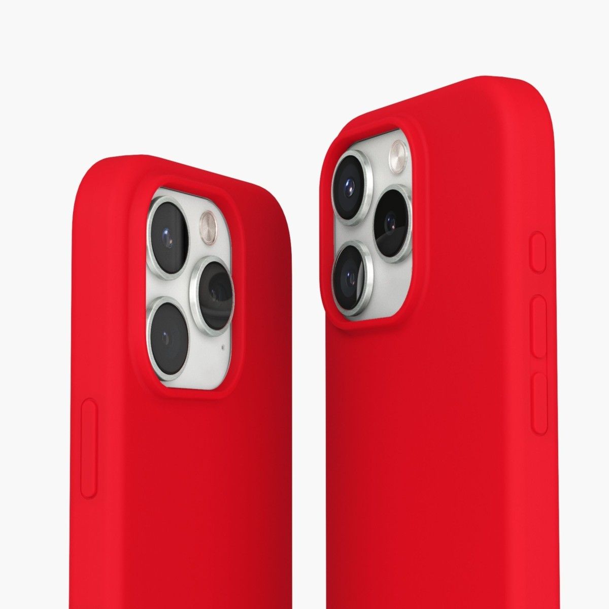 Aksesorë për telefon Mbrojtëse Silikoni Vonmählen Soft për iPhone 16 Pro Max - Kuqe - Figura 4