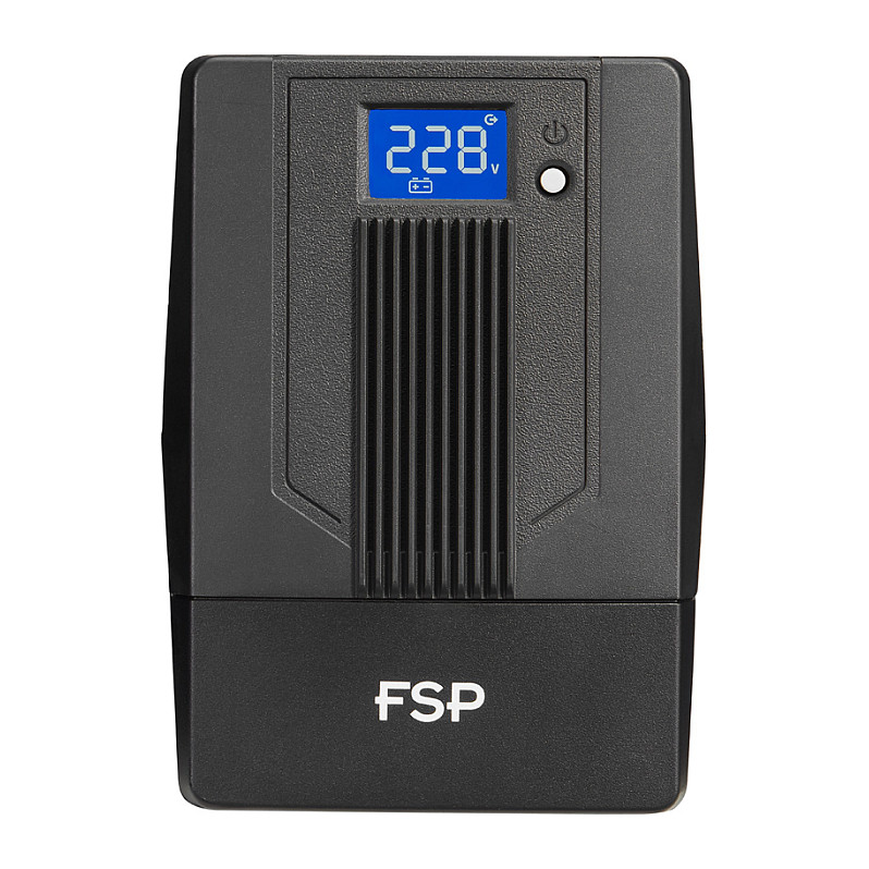 FSP iFP800 UPS 800VA / 480W – Line-Interactive AVR UPS with LCD Display & 2x Schuko 230V Backup Power - Figura 2