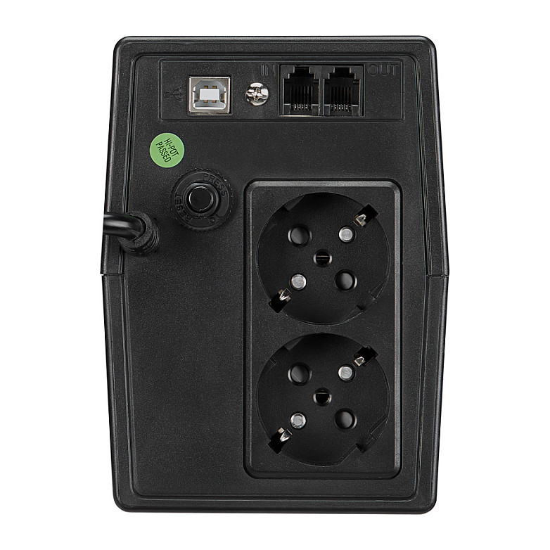 FSP iFP800 UPS 800VA / 480W – Line-Interactive AVR UPS with LCD Display & 2x Schuko 230V Backup Power - Figura 3