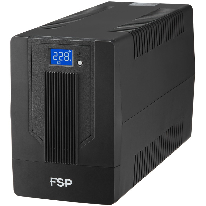 FSP iFP1500 UPS 1500VA/900W Line-Interactive Tower LCD – Backup Power Supply for PC & Network