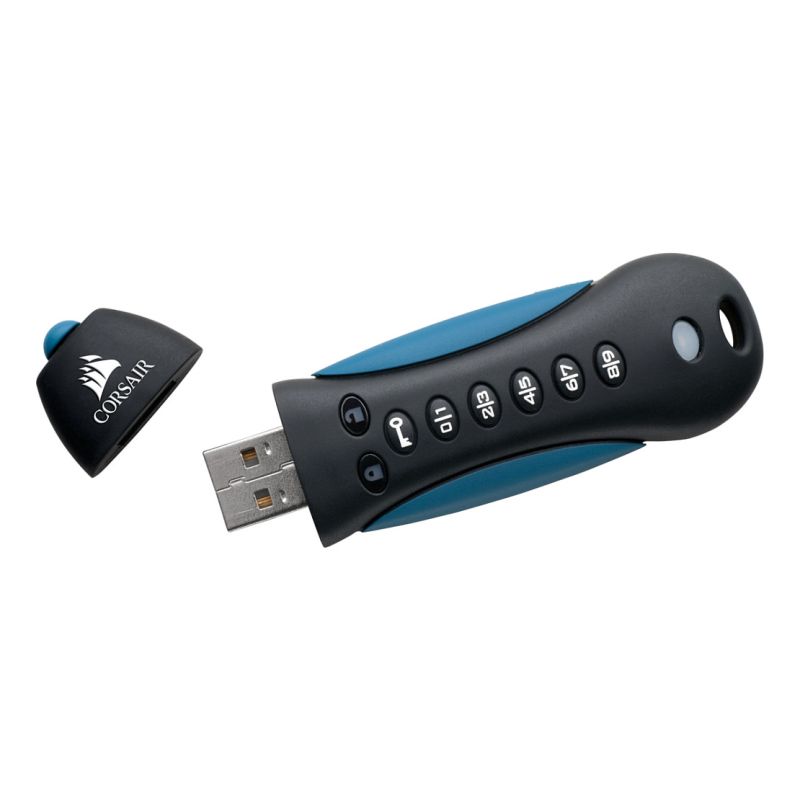 USB Flash Drive Corsair Padlock 3 USB Stick / 128GB / Secure / USB 3.0 - Zezë - Figura 4