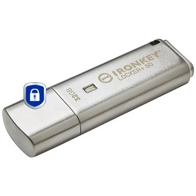 USB Flash Drive / Kingston / IronKey Vault Privacy 50 / 32GB / Argjend - Figura 2