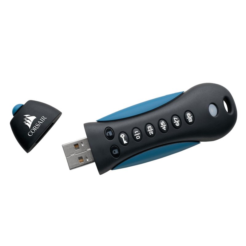 USB Flash Drive / Corsair / 64GB / USB 3.0 / Padlock 3 / Secure - Figura 3