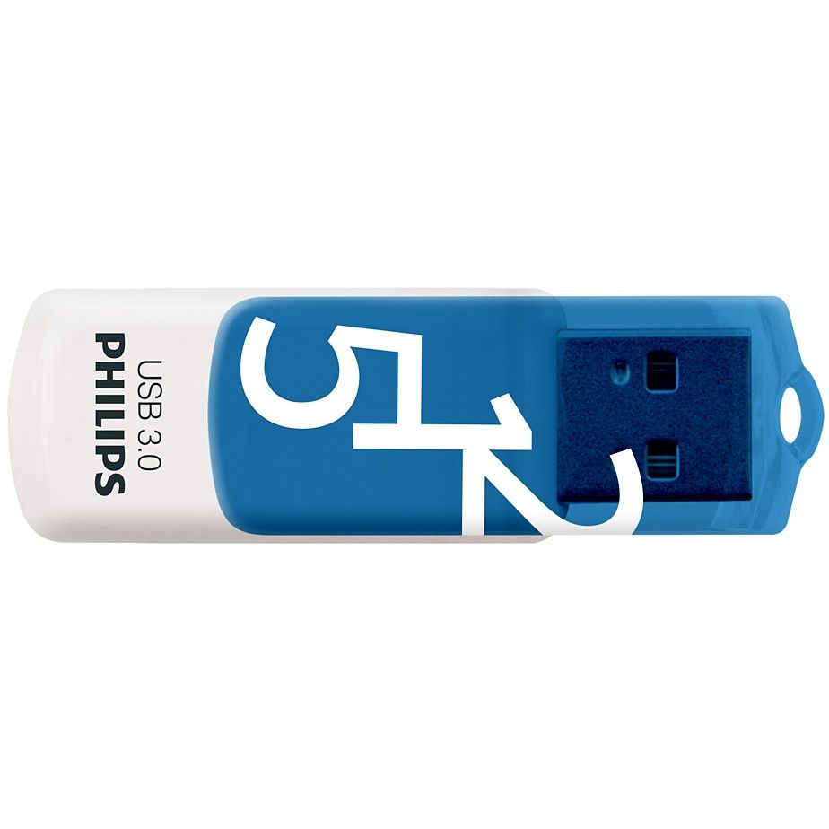 USB Flash Drive Philips Stick 512GB USB 3.0 Vivid Edition - Blu