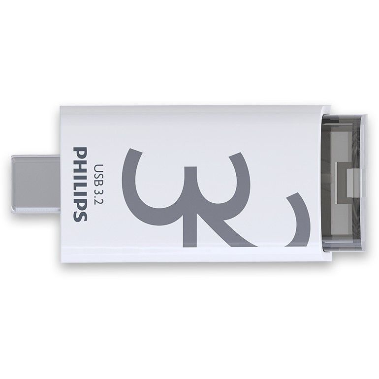 USB Flash Drive / Philips Click Series / 32 GB / USB-C 3.2 Gen 1 - Figura 2