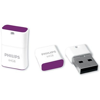 USB Flash Drive / Philips Pico Edition / 64 GB / USB 2.0 / Vjollcë