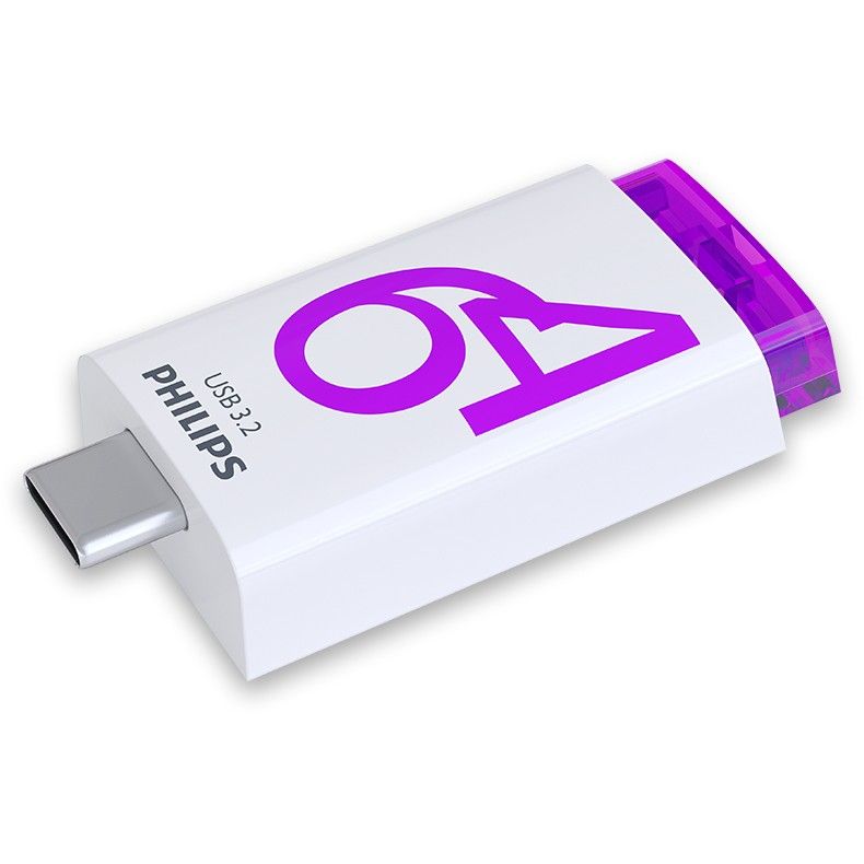 USB Flash Drive Philips 64GB 3.2 Gen 1 – Click Series / USB-C - Figura 4