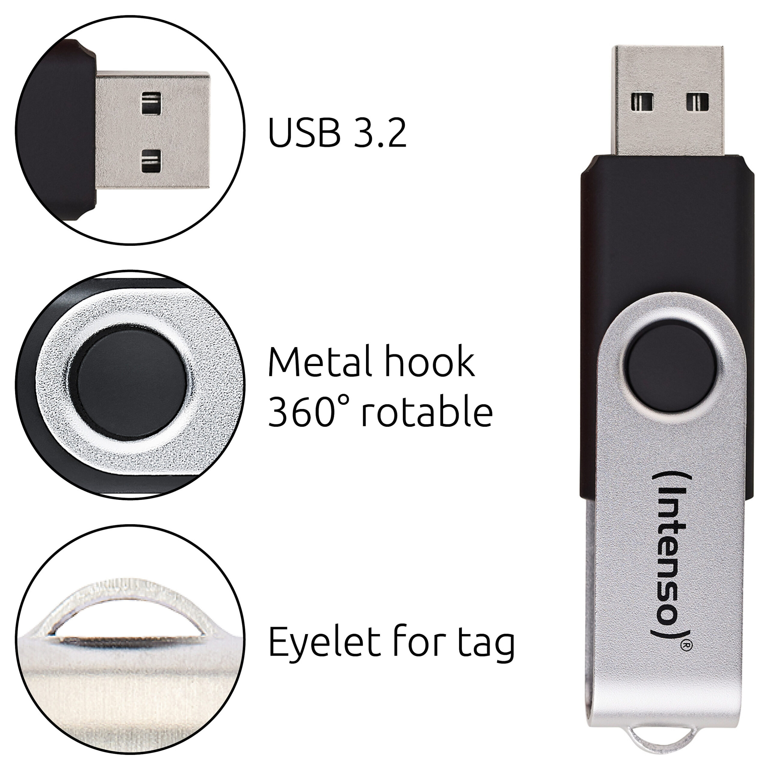 USB Flash Drive Intenso Office Line / 64GB / USB 3.2 Gen 1×1 - Figura 2