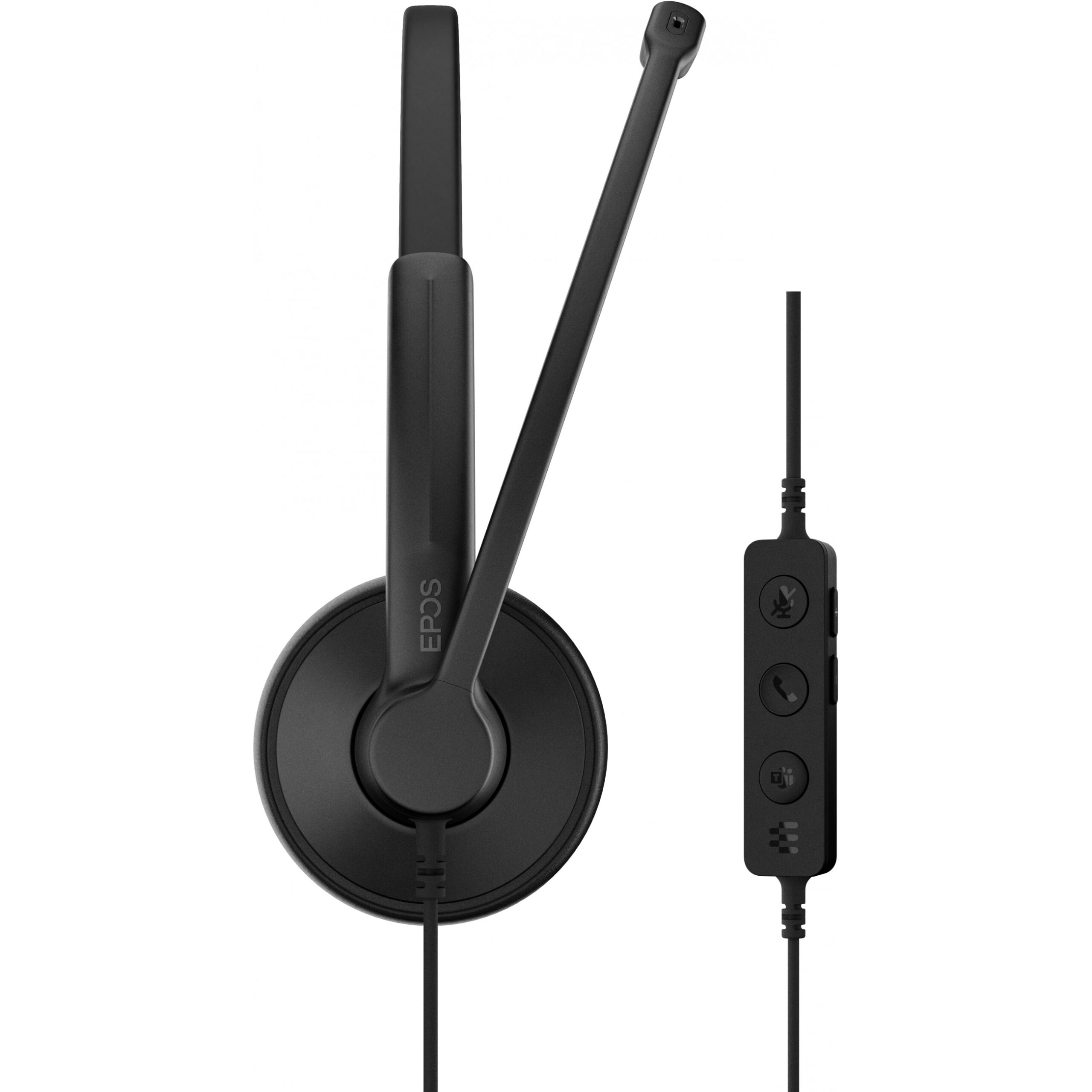 Kufje me Kabllo Impact 100 MS / Stereo / USB-C+A - Zezë - Figura 2