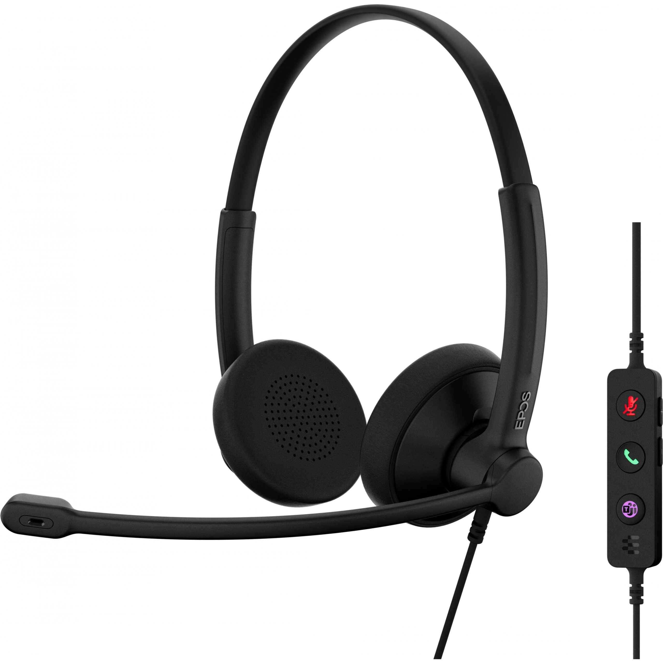 Kufje me Kabllo Impact 100 MS / Stereo / USB-C+A - Zezë - Figura 5