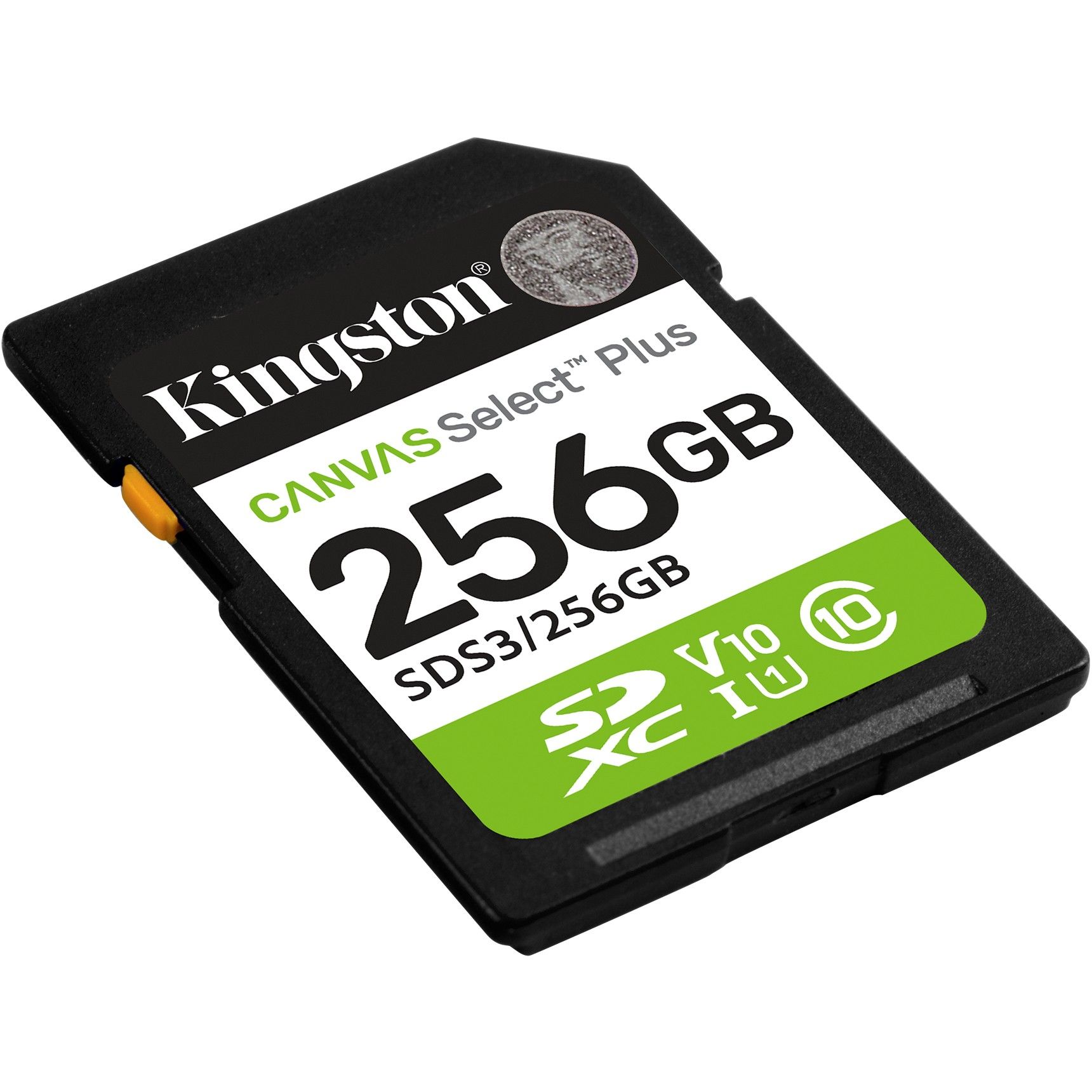 Kartë Memorie SD Kingston SDXC Canvas Select Plus Gen3 / 256GB / 150MB/s / Class 10 / UHS-I / U1 / V10 - Figura 2