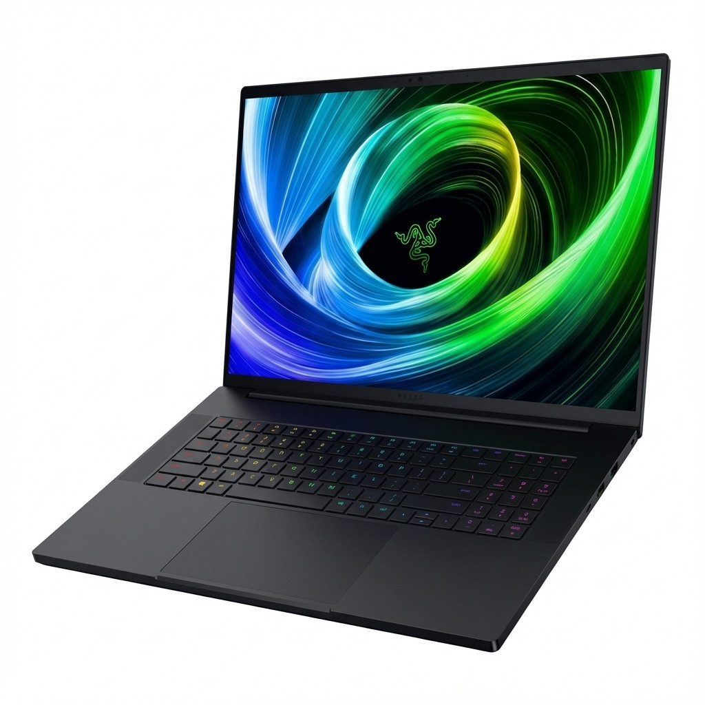 Laptop Gaming Razer Blade 18 / Ultra 9 275HX / 32GB DDR5 / 1TB / 18" UHD+ 240Hz / RTX 5080 16GB / DE - Zezë