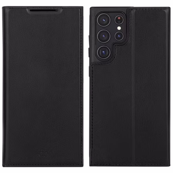 Aksesorë për telefon dbramante1928 Oslo / Galaxy S22 Ultra – Zezë