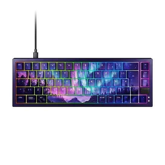 Tastierë Gaming Cherry XTRFY / Keyboard + Mousepad / Wired / QWERTZ