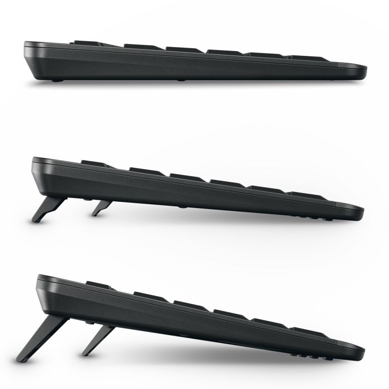 Tastierë Me kabllo CHERRY STREAM Keyboard Ultimate / DE Layout – Zezë - Figura 4