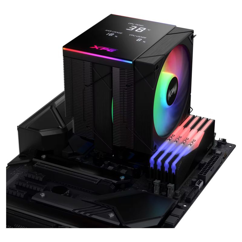 Ftohës për Procesor XPG Maestro Plus 62DA / 120 mm ARGB – Zezë - Figura 3