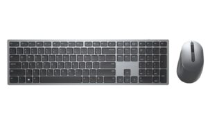 Combo (Tastierë & Maus) Dell Premier Multi‑Device / QWERTZ DE / Wireless – Gri/Zezë