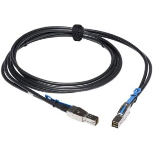 Kabllo për Rrjet Lenovo External MiniSAS HD 8644 në MiniSAS HD 8644 Kabllo / 2m - Zezë