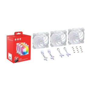 Ftohës për Kasë XPG Vento 120 ARGB PWM / 120mm / 3-Pack – Bardhë