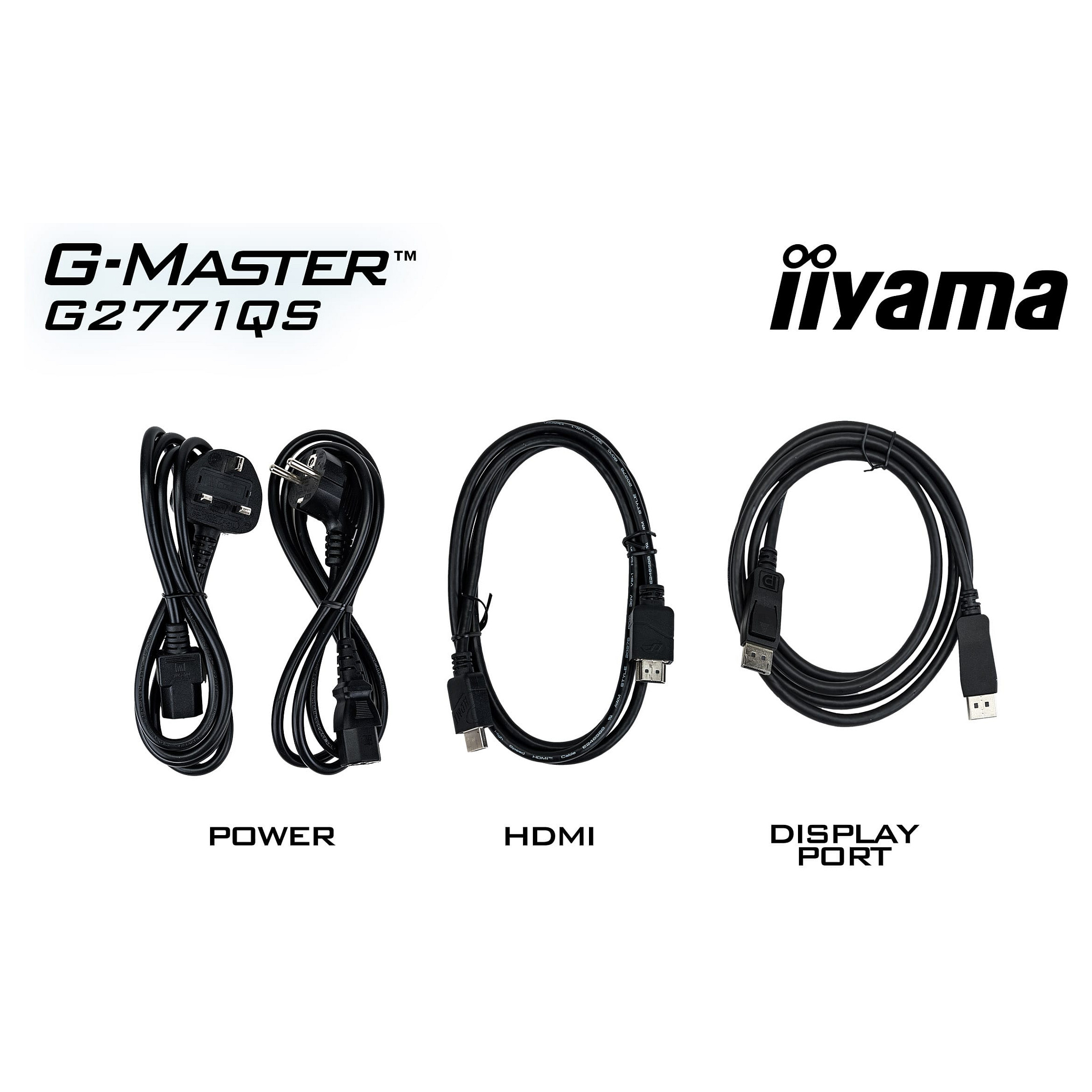 Monitor Gaming IIYAMA G2771QS-B1 / 27"/ Wide Quad HD Fast IPS / 200 Hz / 0.5 ms / HDMI+DP+HDCP - Zezë - Figura 3