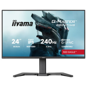 Monitor Gaming iiyama G-Master GB2471HSU-B1 / 23.8"/ Full HD Fast IPS / 240 Hz / 0.3 ms / HDMI+USB+HDCP - Zezë