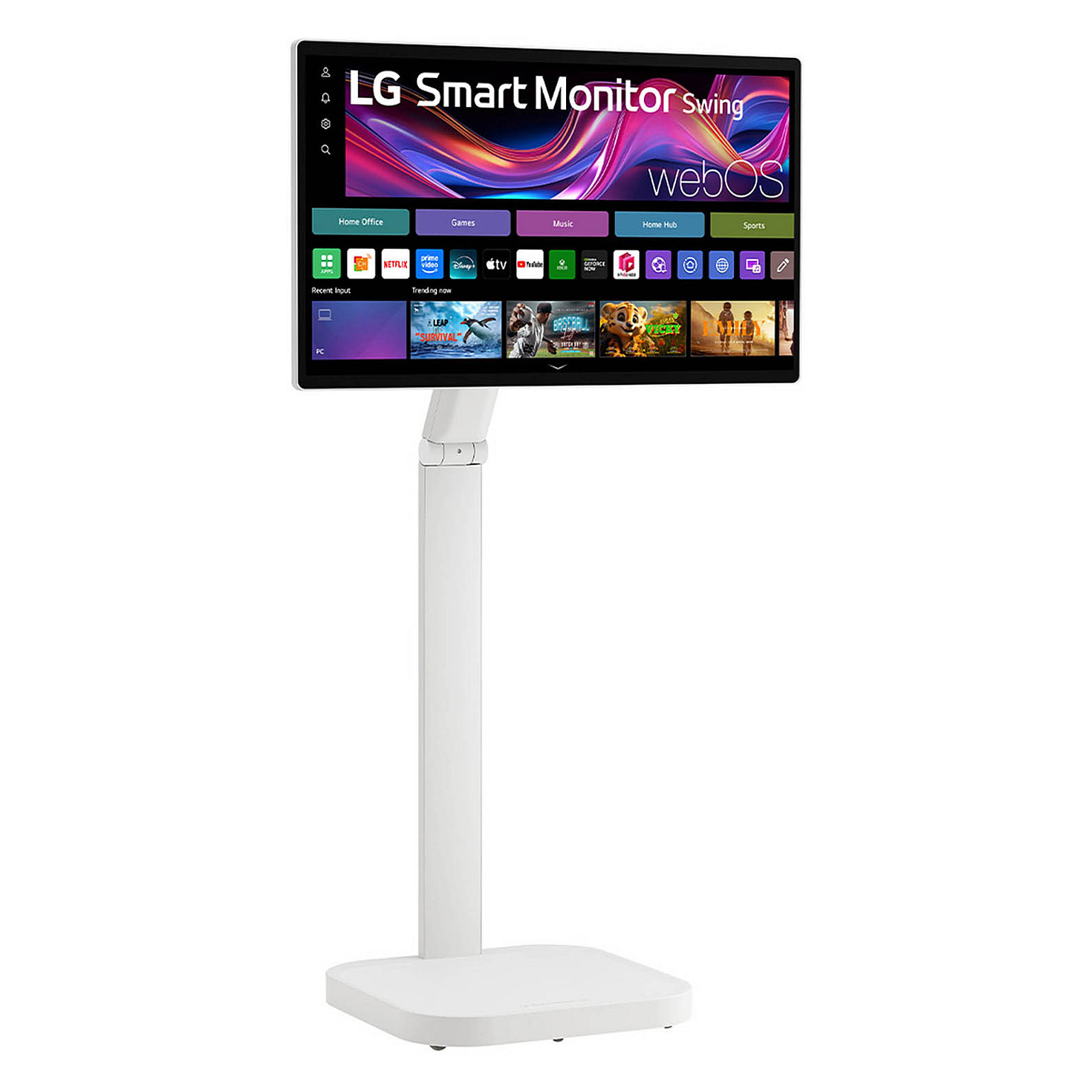 Monitor LG 32U889SA-W / 31.5" / 4K Ultra HD IPS LCD Touch / 60Hz / 5ms / USB-C+HDMI - Bardhë - Figura 2