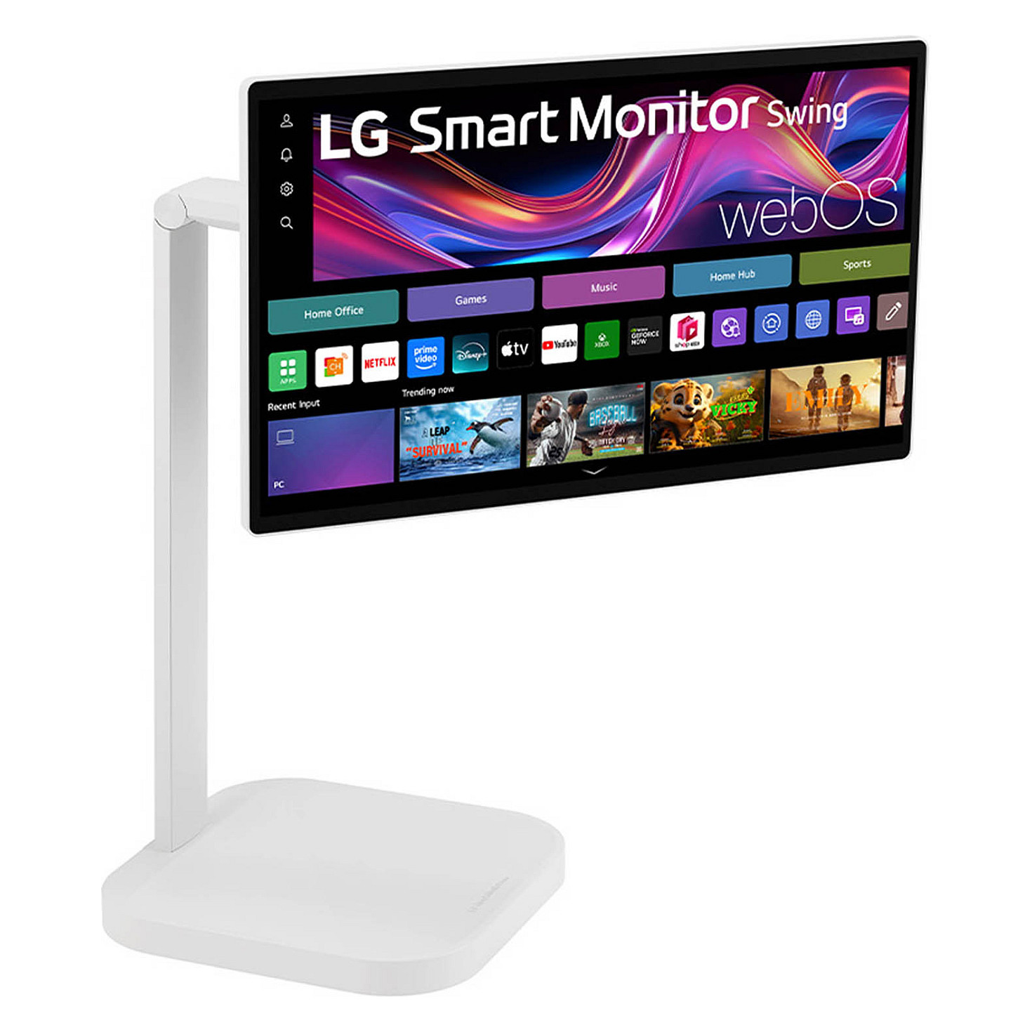 Monitor LG 32U889SA-W / 31.5" / 4K Ultra HD IPS LCD Touch / 60Hz / 5ms / USB-C+HDMI - Bardhë - Figura 3