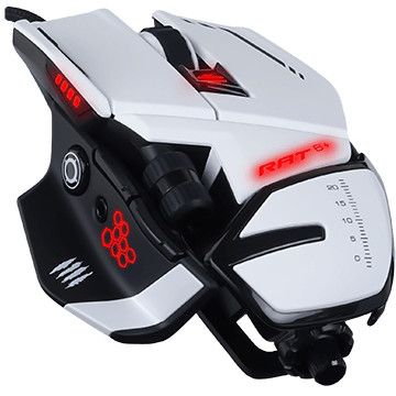 Maus Gaming MadCatz R.A.T. 6+ White Optical – Bardhë - Figura 3