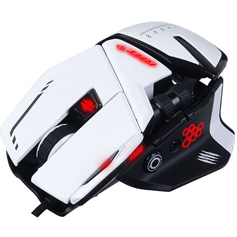 Maus Gaming MadCatz R.A.T. 6+ White Optical – Bardhë - Figura 2