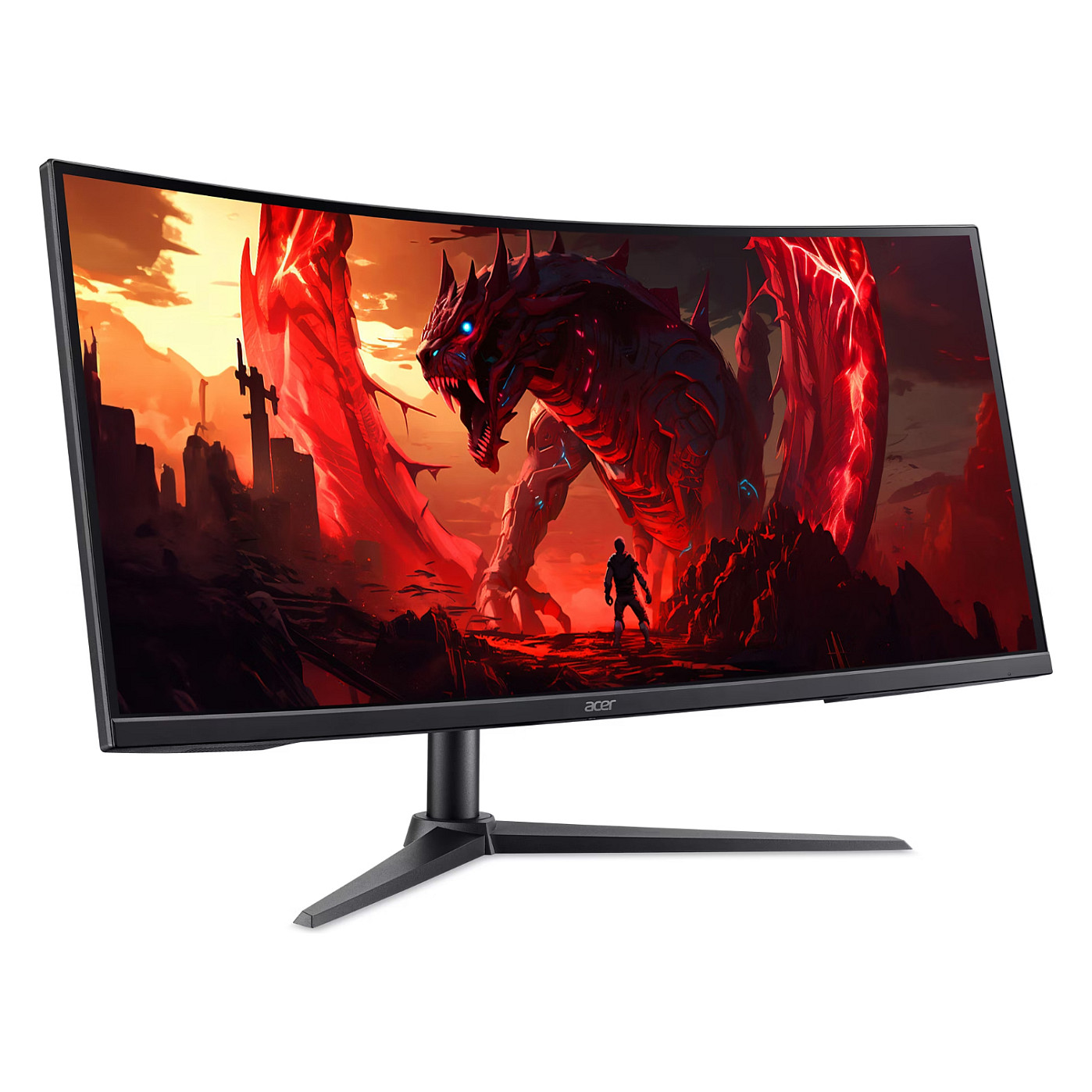Monitor Gaming Acer Nitro XZ340CURX0bmiiphx / 34"/ UltraWide Quad HD VA / LED / Curved / 200Hz / 1ms / HDMI+DP - Zezë - Figura 2
