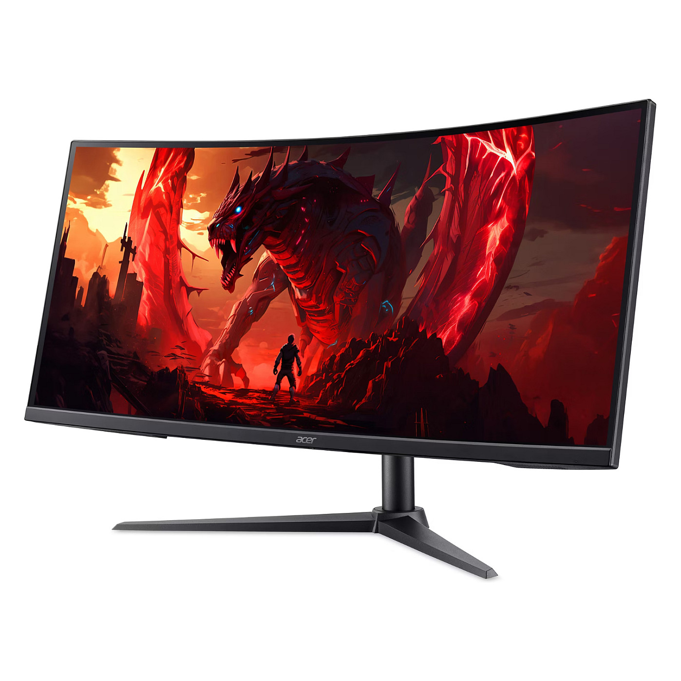 Monitor Gaming Acer Nitro XZ340CURX0bmiiphx / 34"/ UltraWide Quad HD VA / LED / Curved / 200Hz / 1ms / HDMI+DP - Zezë - Figura 3