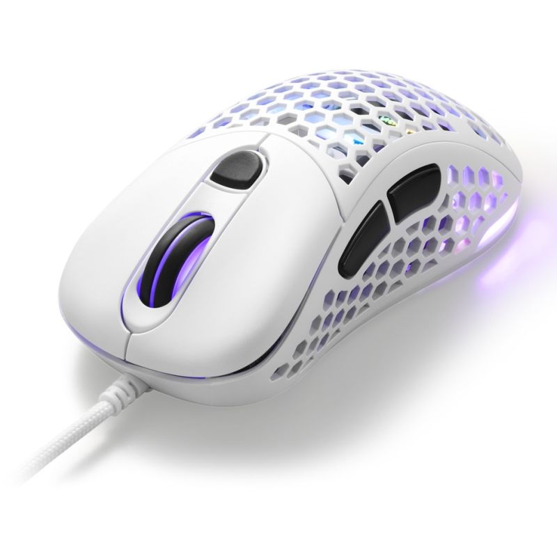 Maus Gaming Sharkoon Light 200 - Bardhë - Figura 2