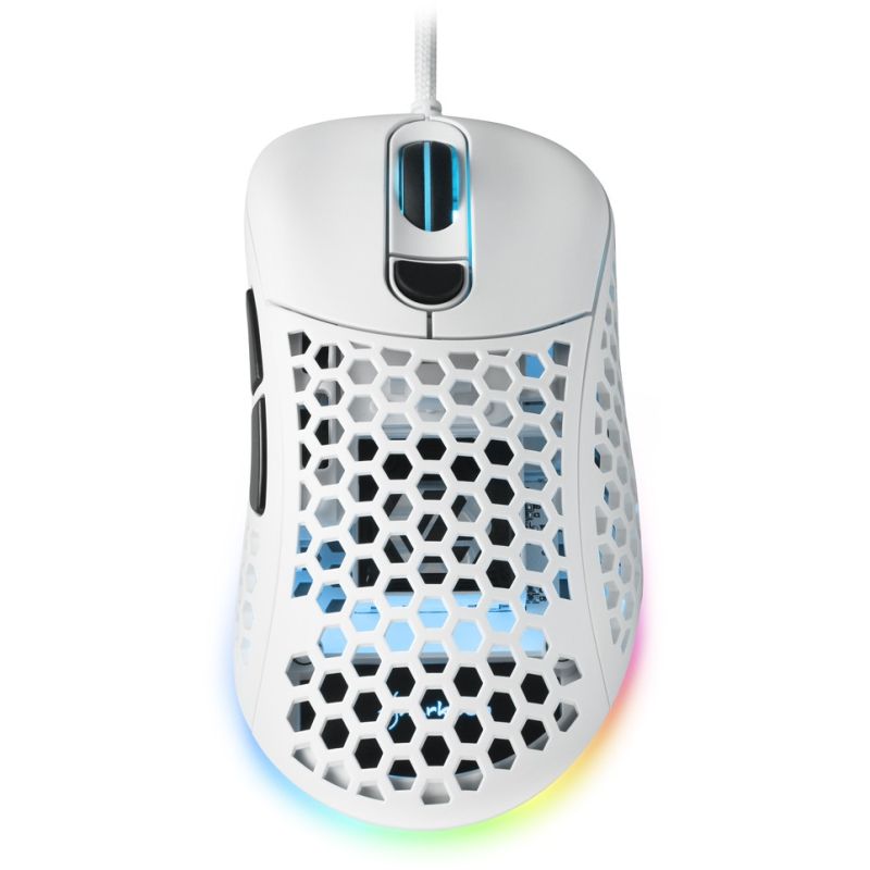 Maus Gaming Sharkoon Light 200 - Bardhë