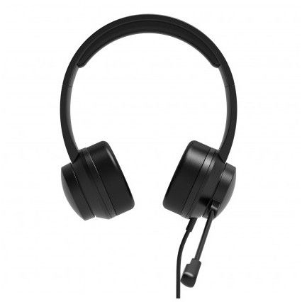 Kufje pa kabllo Port Headset Comfort Office USB + Microphone - Zezë - Figura 4