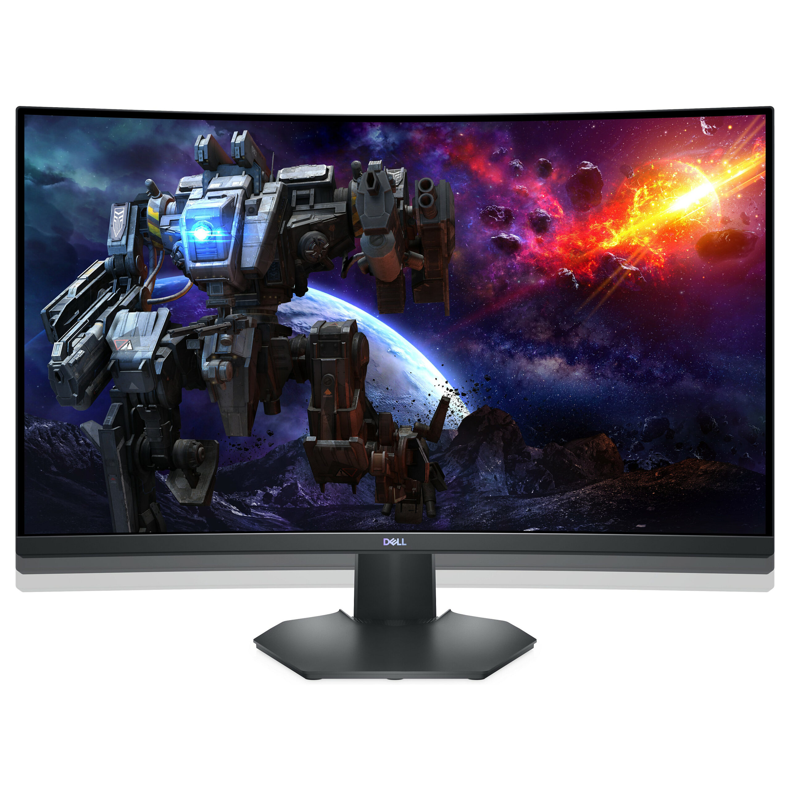 Monitor Gaming Dell 32 Gaming S3222DGM / 31.5"/ Wide Quad HD VA / LCD / Curved / 165Hz / 1ms / HDMI + DisplayPort - Zezë - Figura 2