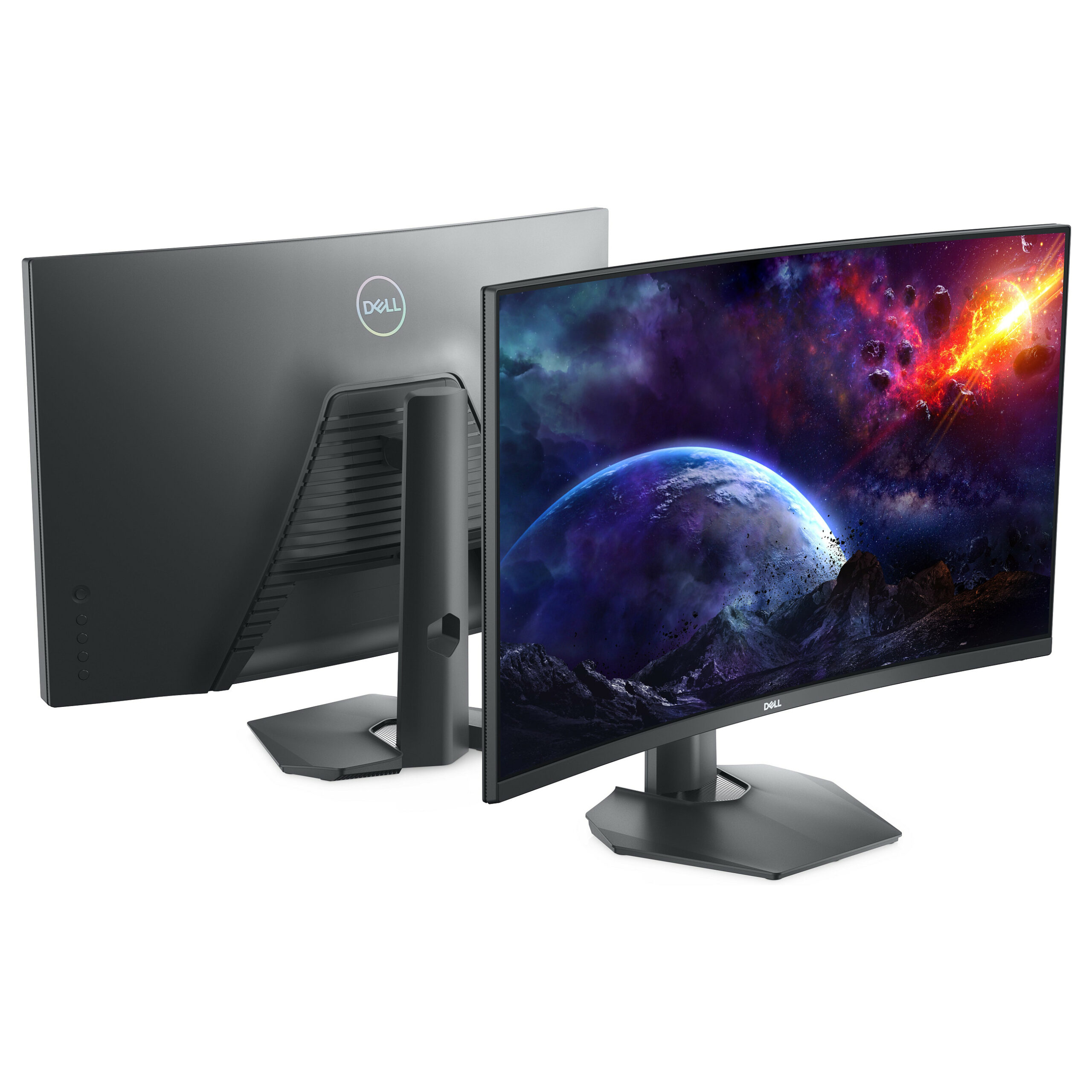 Monitor Gaming Dell 32 Gaming S3222DGM / 31.5"/ Wide Quad HD VA / LCD / Curved / 165Hz / 1ms / HDMI + DisplayPort - Zezë - Figura 3