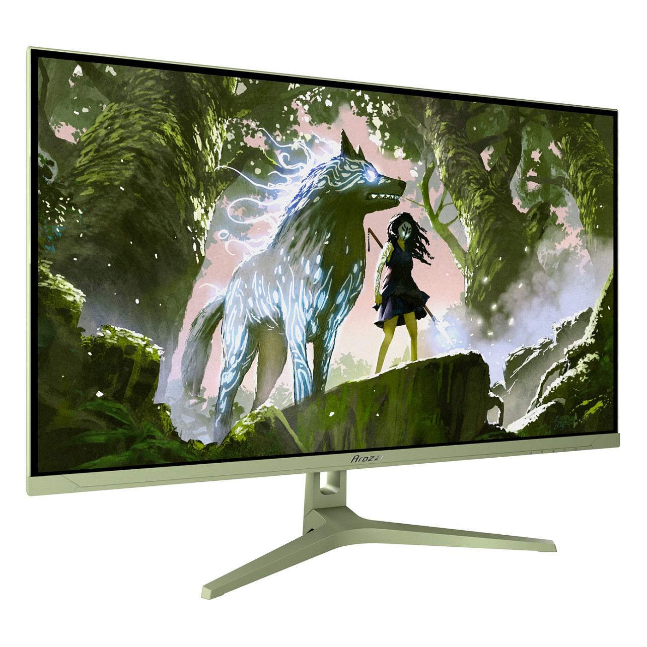 Monitor Gaming Arozzi TFT Nova / 31.5" / Quad HD IPS / LED / 180 Hz / 1 ms / HDMI+DP - Gjelbër - Figura 2