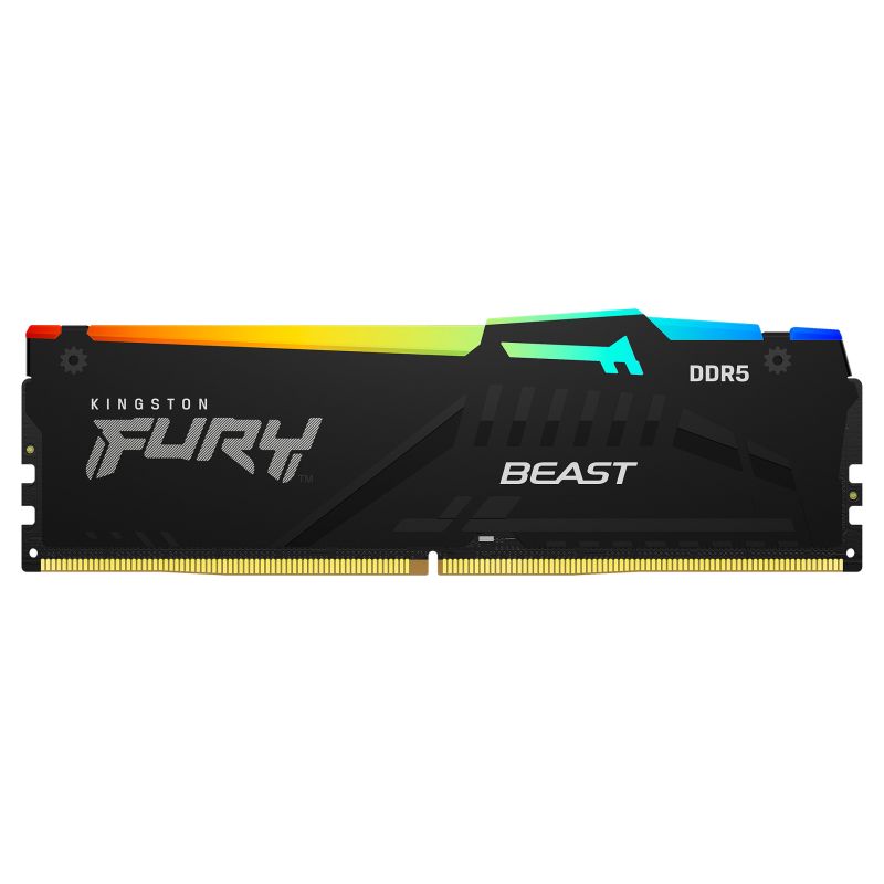 RAM Memorie DDR5 Kingston FURY Beast RGB 64GB (1 x 64GB) 5600 MHz CL36 - Figura 2