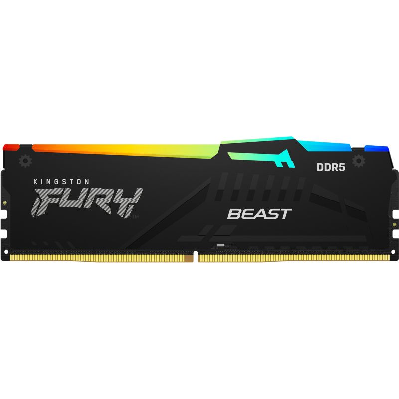 RAM Memorie DDR5 Kingston Fury Beast 128GB (2x64GB) RGB EXPO/XMP 5600MT/s CL40 - Figura 3
