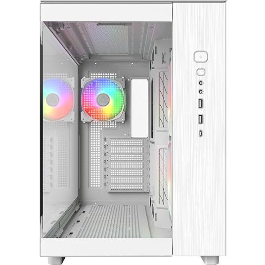 Kasë Midi Montech KING 65 PRO TG – Bardhë - Figura 2